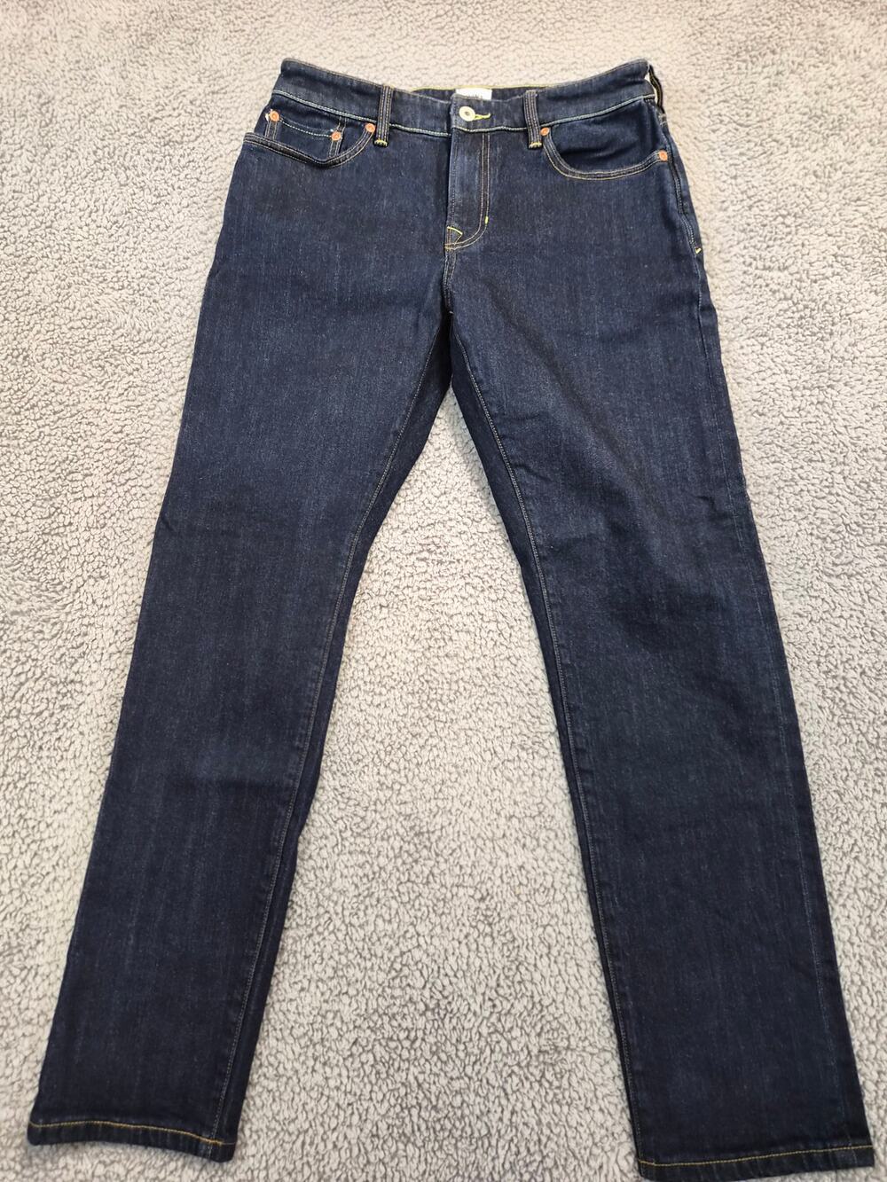 Flint and Timber Jeans Men's 30x30 Dark Wash Tapered Athletic Fit (1209)